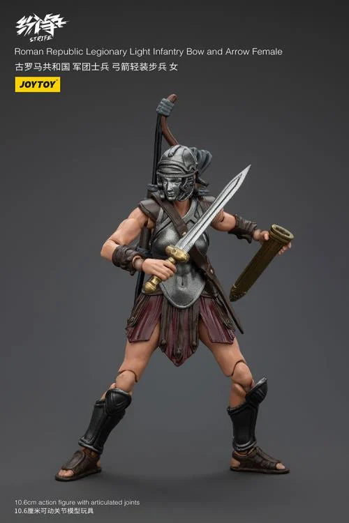Female Legionary Light Infantry with Bow and Arrow Strife Roman Republic 1/18 Scale Action Figure