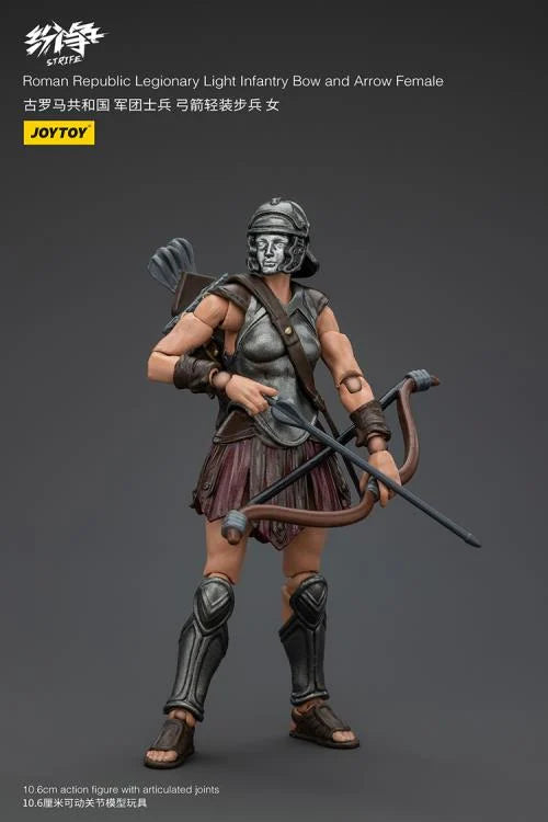 Female Legionary Light Infantry with Bow and Arrow Strife Roman Republic 1/18 Scale Action Figure