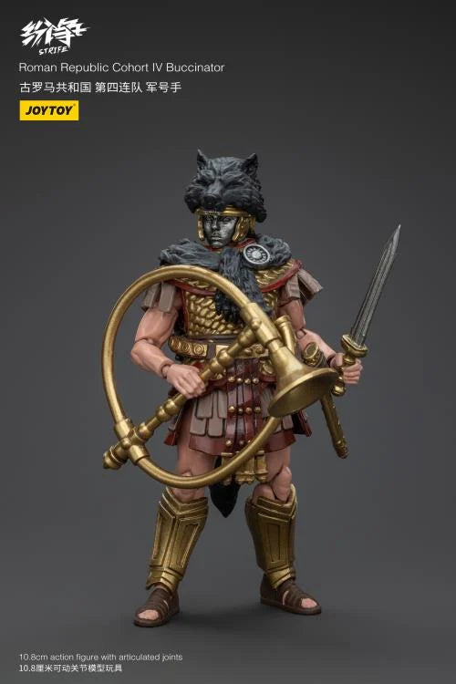 Cohort IV Buccinator Strife Roman Republic 1/18 Scale Action Figure
