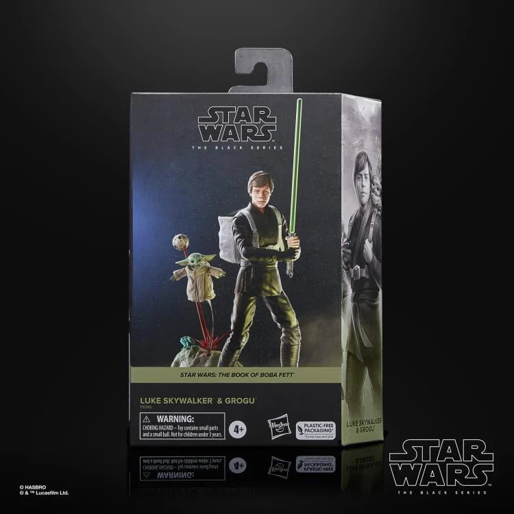 Luke Skywalker & Grogu (Book of Boba Fett) Star Wars: The Black Series 6" Action Figure