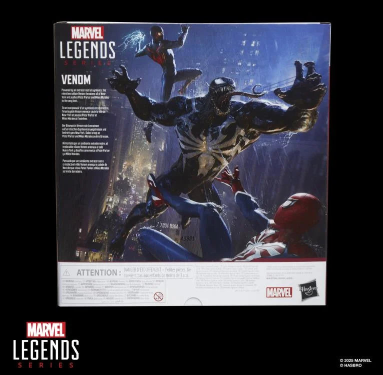Venom Marvel's Spider-Man 2 Marvel Legends Gamerverse Deluxe Action Figure
