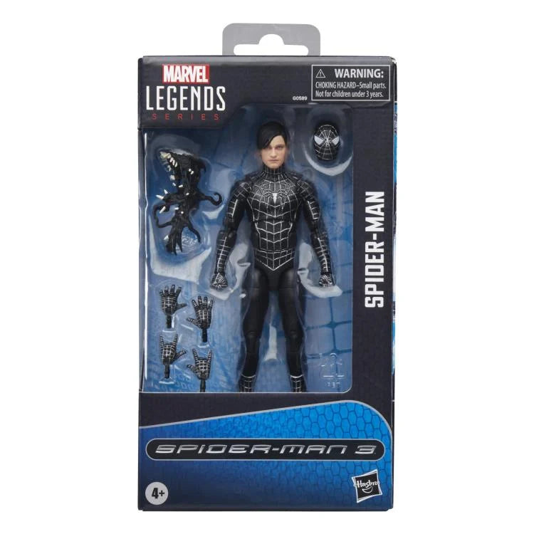 Spider-Man (Black Suit) Spider-Man 3 Marvel Legends Action Figure