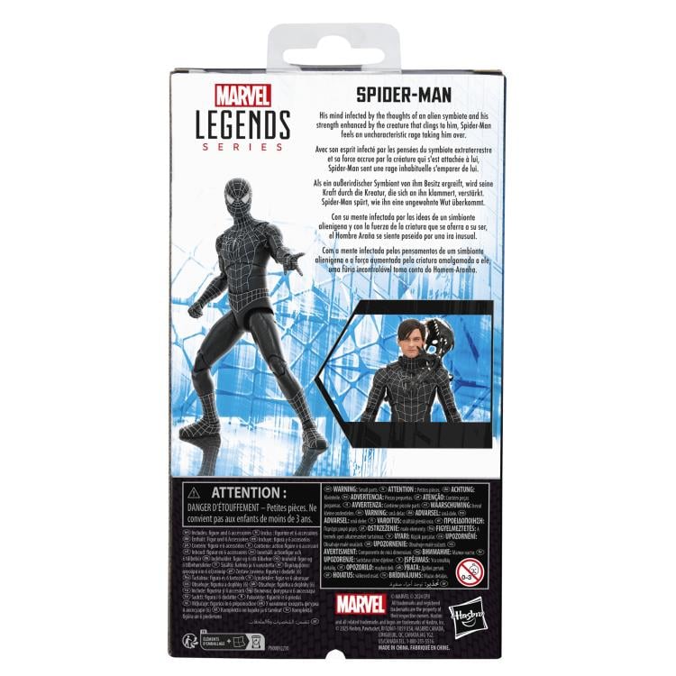 Spider-Man (Black Suit) Spider-Man 3 Marvel Legends Action Figure
