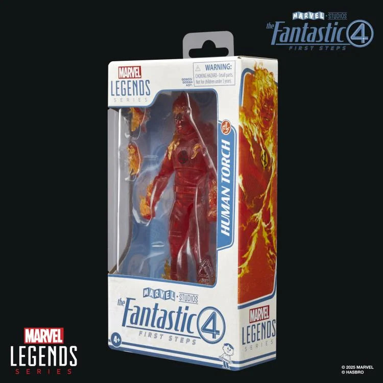 Human Torch The Fantastic Four: First Steps Marvel Legends Action Figure