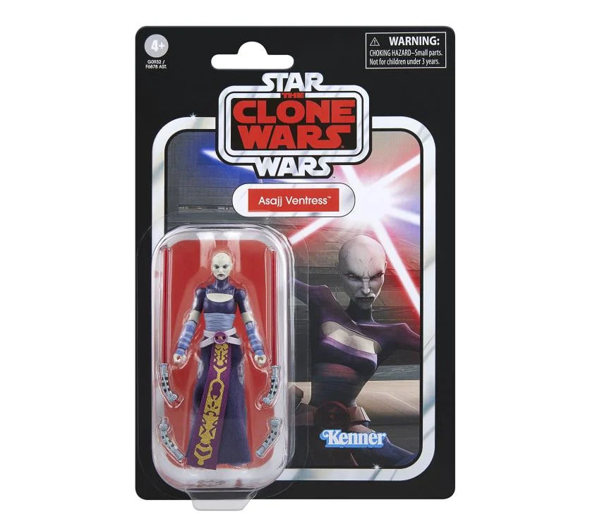 Asajj Ventress (The Clone Wars) Star Wars: The Vintage Collection Action Figure