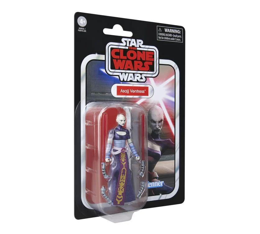 Asajj Ventress (The Clone Wars) Star Wars: The Vintage Collection Action Figure