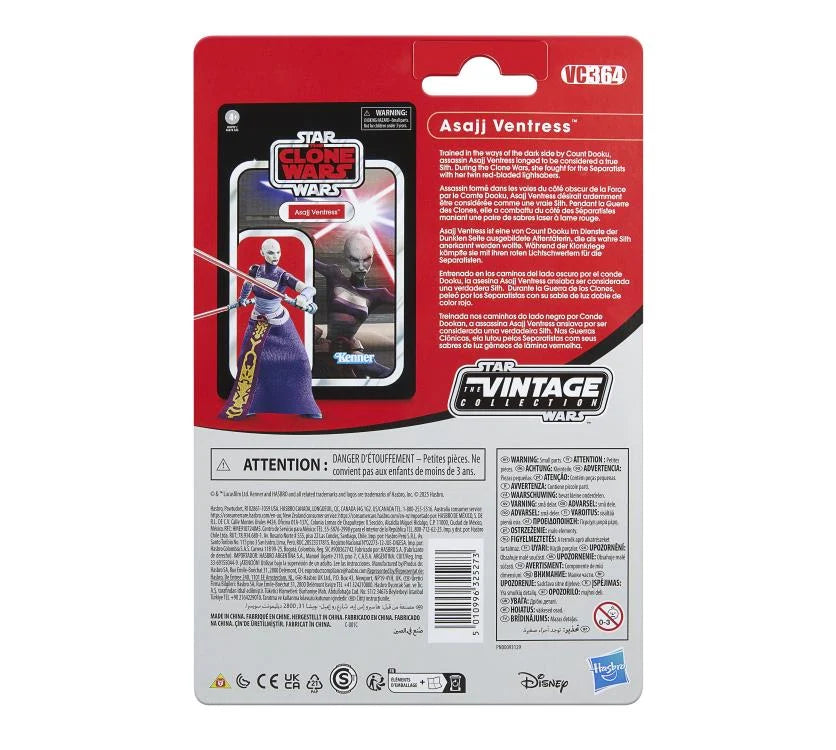 Asajj Ventress (The Clone Wars) Star Wars: The Vintage Collection Action Figure