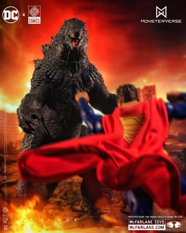 Justice League vs. Godzilla vs. Kong DC Multiverse Superman vs. Godzilla Action Figure Two-Pack