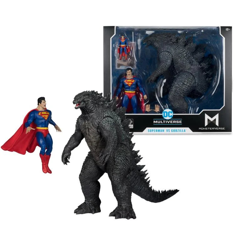 Justice League vs. Godzilla vs. Kong DC Multiverse Superman vs. Godzilla Action Figure Two-Pack