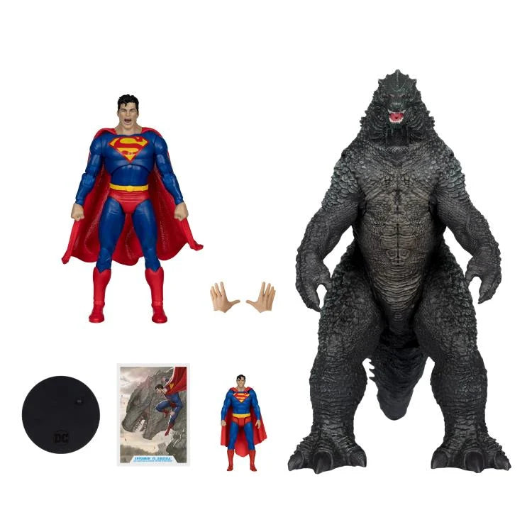 Justice League vs. Godzilla vs. Kong DC Multiverse Superman vs. Godzilla Action Figure Two-Pack