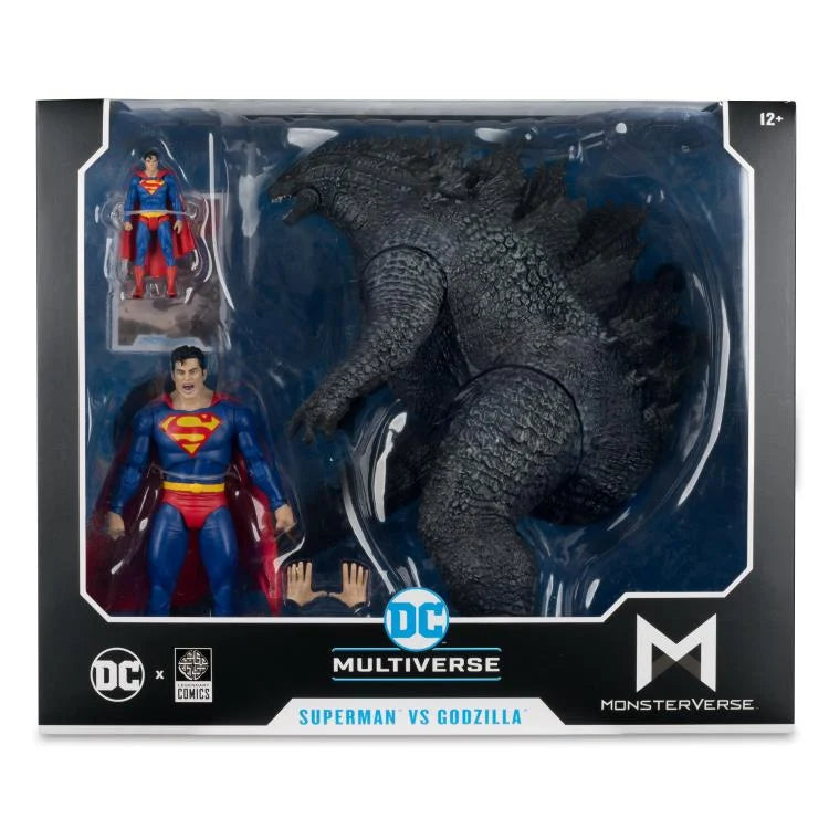 Justice League vs. Godzilla vs. Kong DC Multiverse Superman vs. Godzilla Action Figure Two-Pack