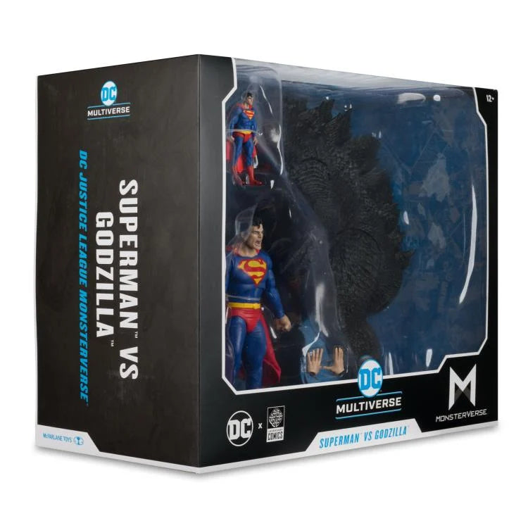 Justice League vs. Godzilla vs. Kong DC Multiverse Superman vs. Godzilla Action Figure Two-Pack