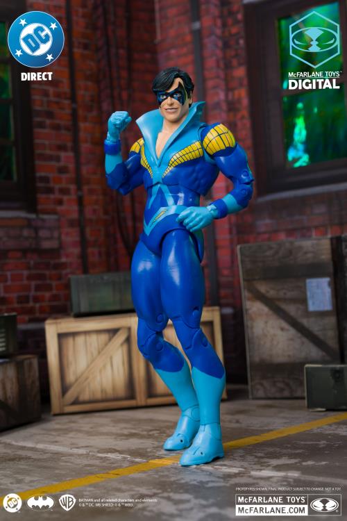 Nightwing The New Teen Titans 7" Action Figure (with Digital Code)