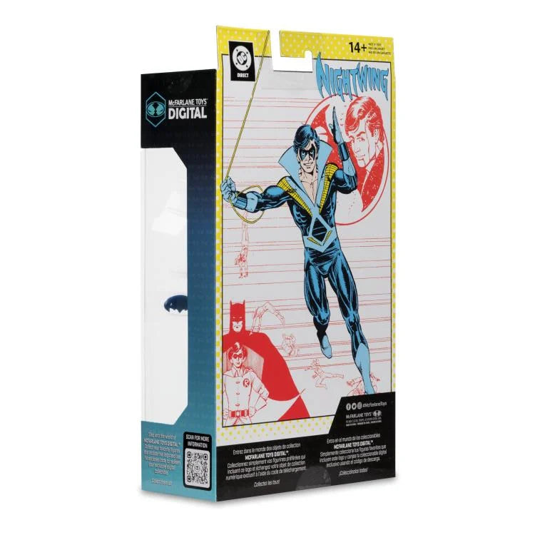 Nightwing The New Teen Titans 7" Action Figure (with Digital Code)