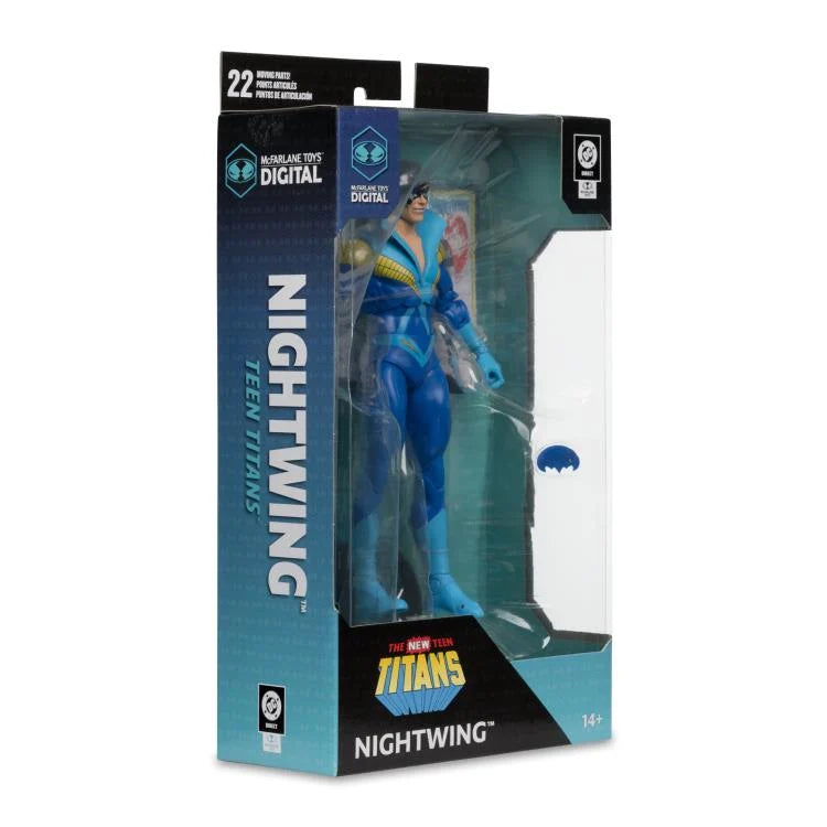 Nightwing The New Teen Titans 7" Action Figure (with Digital Code)
