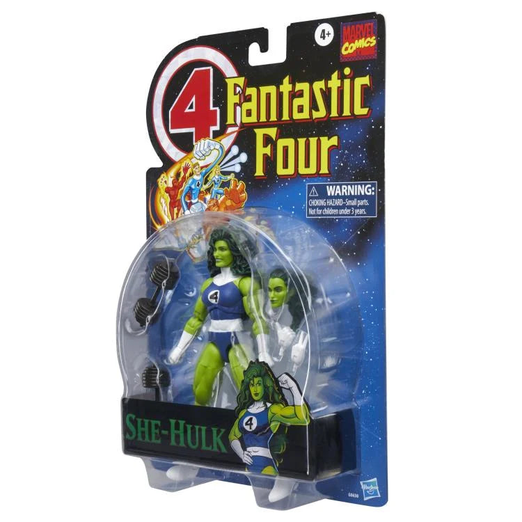 She-Hulk Fantastic Four Marvel Legends Retro Collection Action Figure