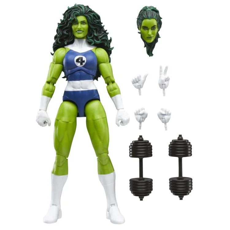 She-Hulk Fantastic Four Marvel Legends Retro Collection Action Figure