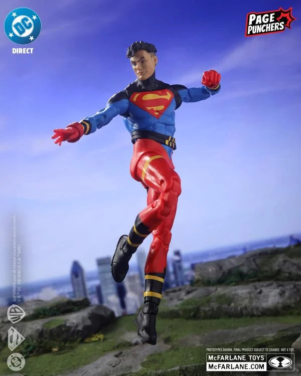 Superboy DC Page Punchers 7" Action Figure with Comic