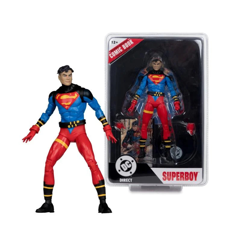 Superboy DC Page Punchers 7" Action Figure with Comic