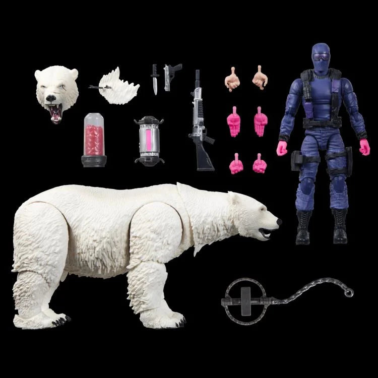 Snake Eyes & Polar Bear G.I. Joe Classified Series Action Figure Set