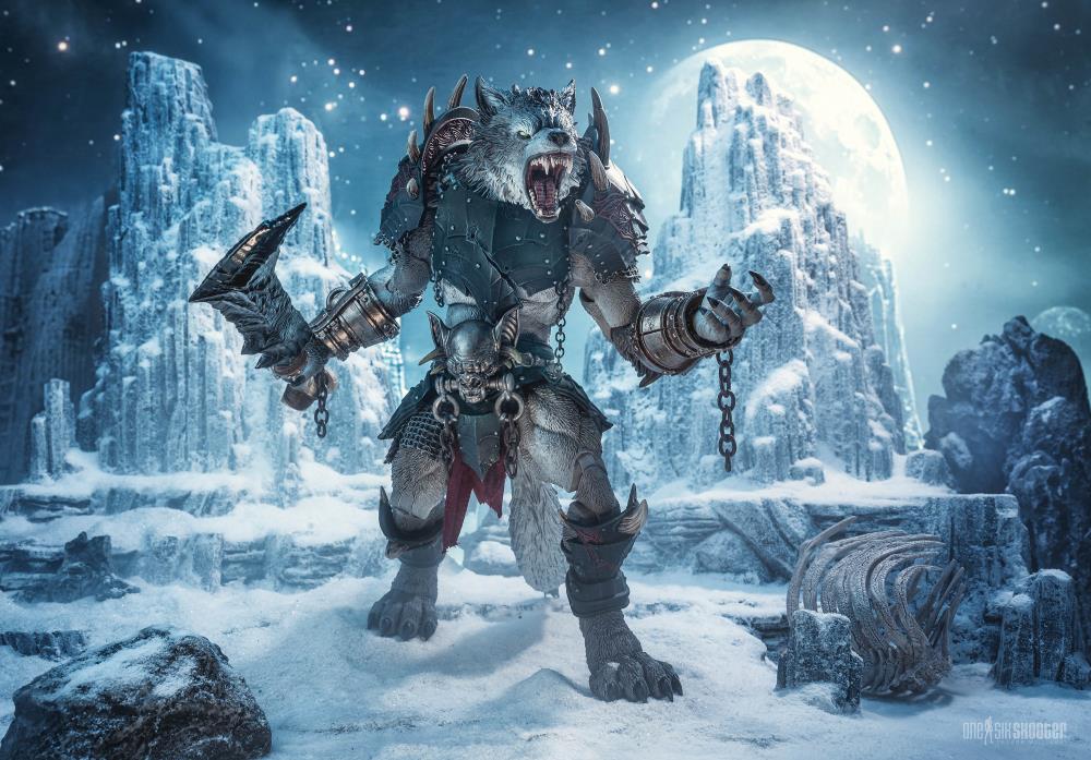 Mythic Legions: Horror of Einsamall Garmyr Orge-Scale Action Figure (Preorder)