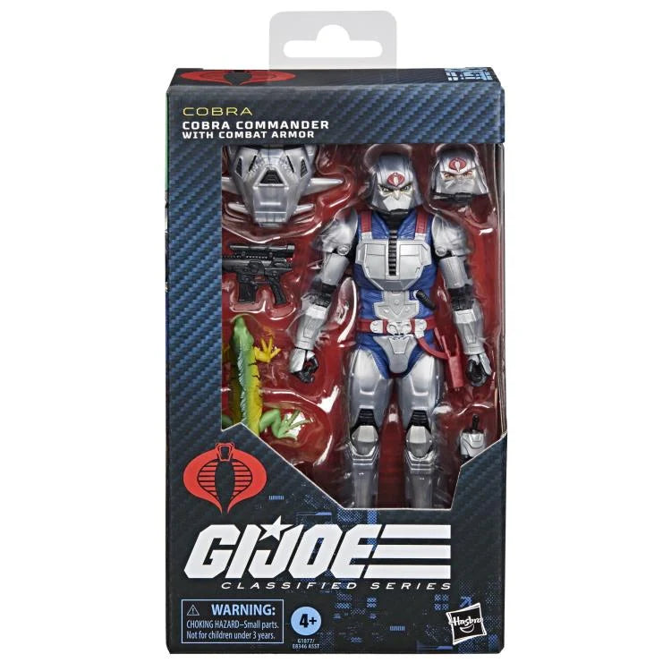 Cobra Commander With Combat Armor G.I. Joe Classified Series #168 Action Figure