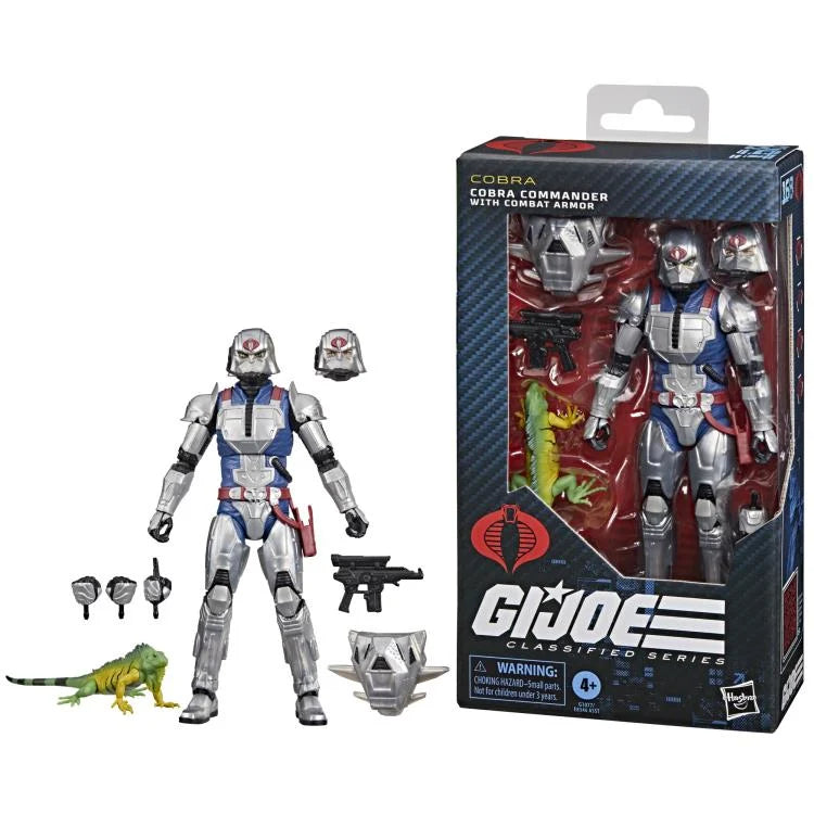 Cobra Commander With Combat Armor G.I. Joe Classified Series #168 Action Figure
