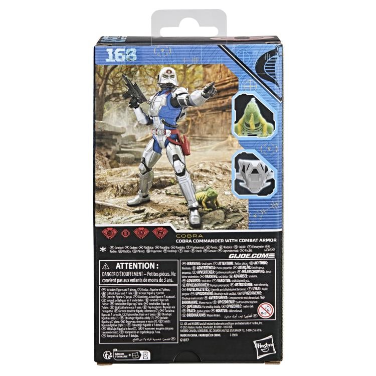 Cobra Commander With Combat Armor G.I. Joe Classified Series #168 Action Figure