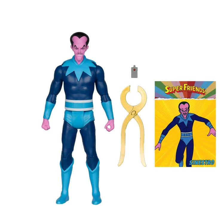 Super Friends DC Retro Sinestro Action Figure
