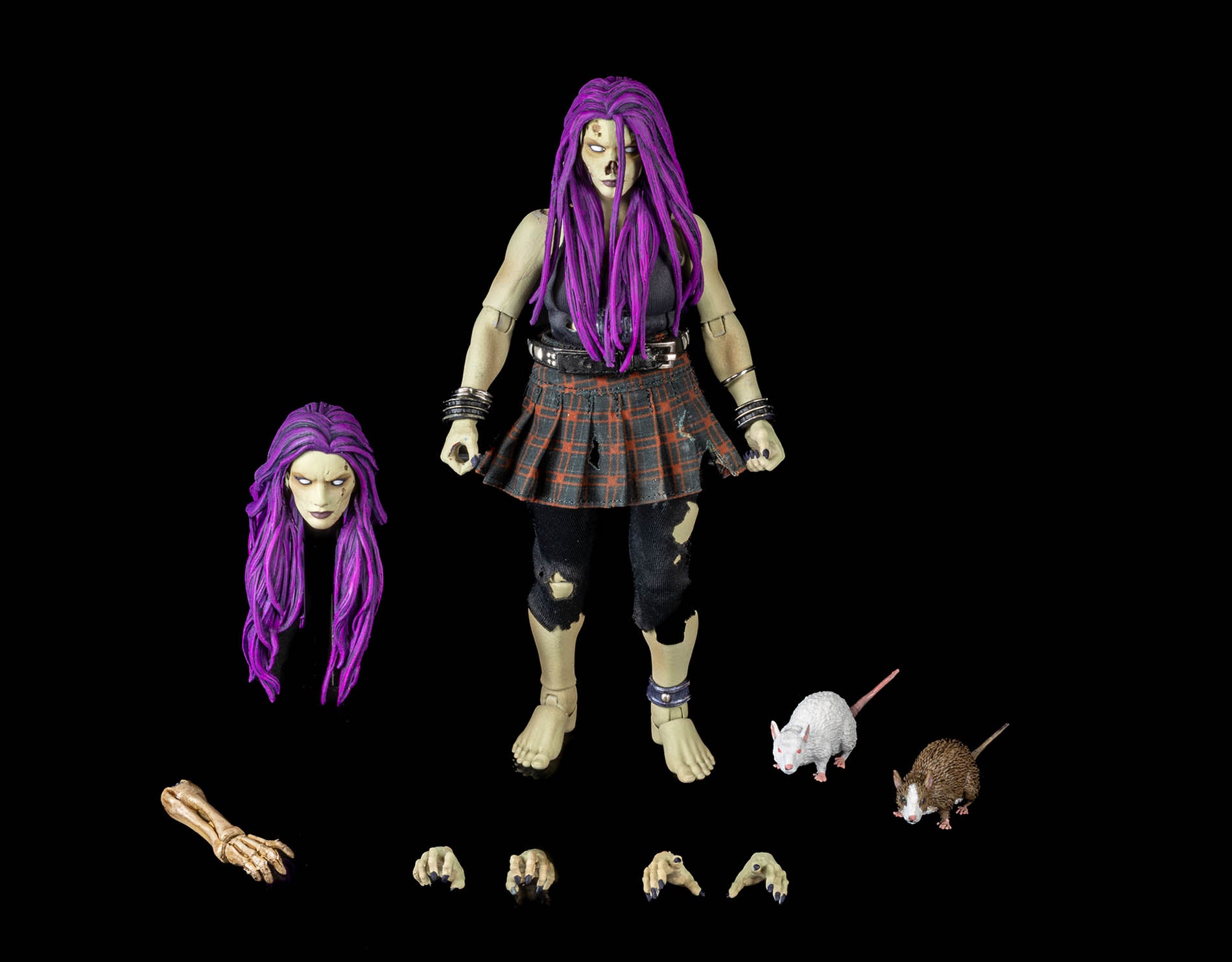 Four Horsemen Studios: Graveyard Zombies Rocker Zombie Action Figure (Preorder)
