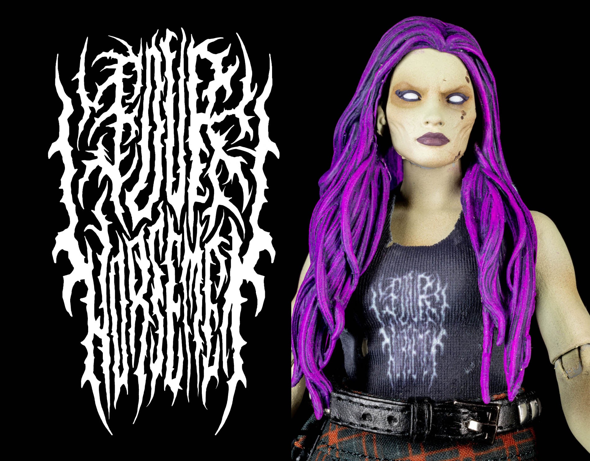 Four Horsemen Studios: Graveyard Zombies Rocker Zombie Action Figure (Preorder)