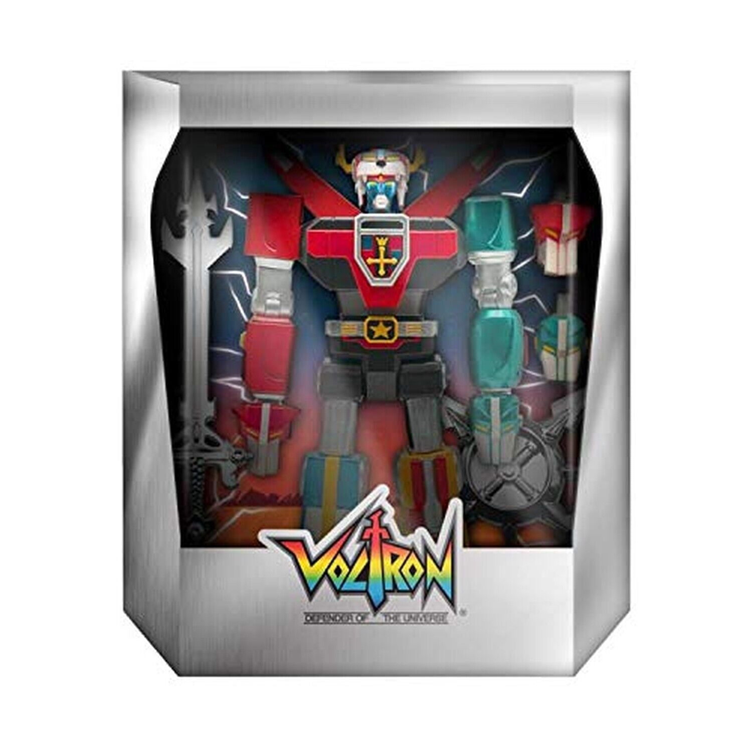 Super7 ULTIMATES! - Voltron Defender of The Universe Classic Chrome