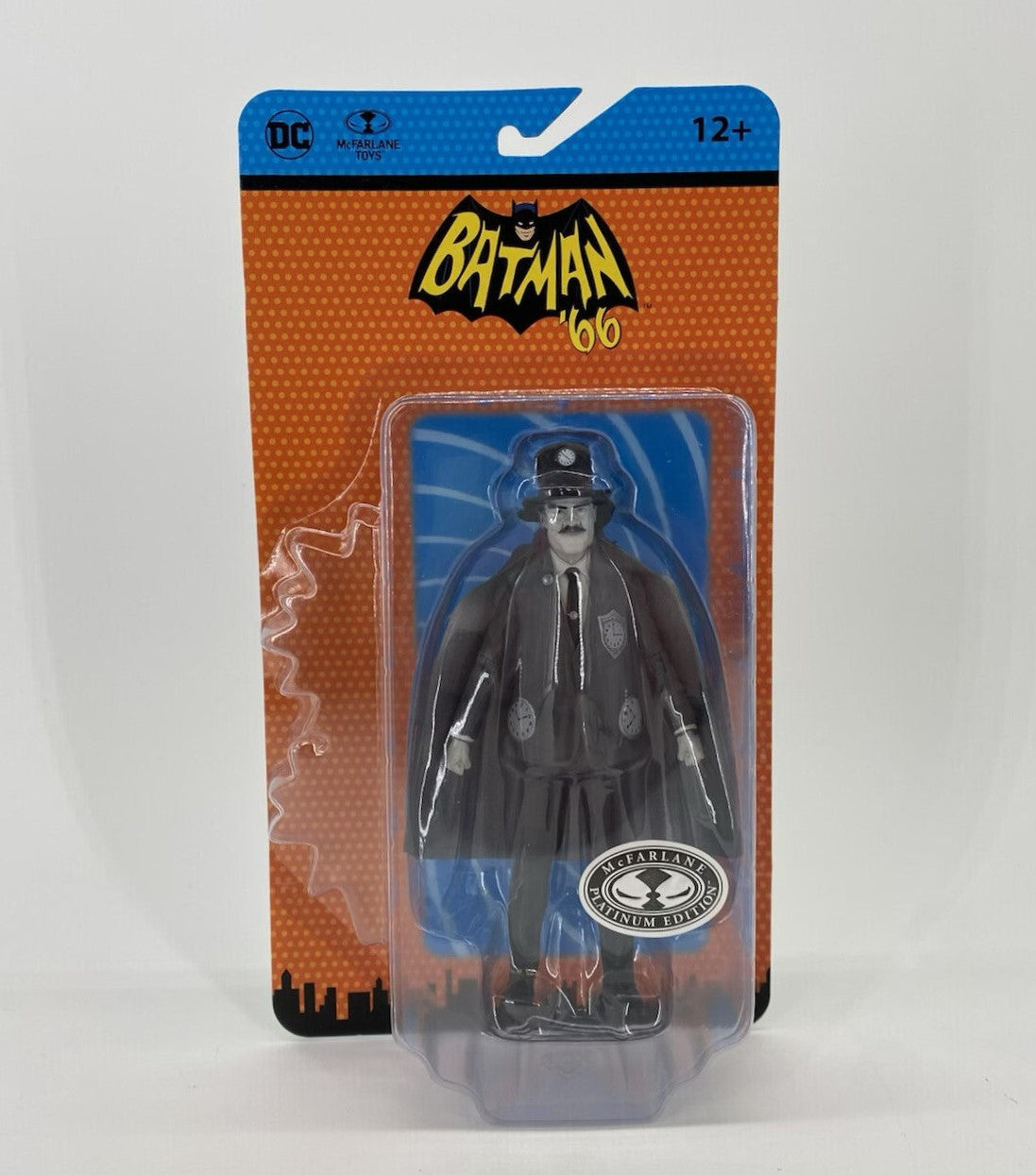 Retro Comic Clock King Platinum Edition Figure Batman Classic TV Series McFarlane