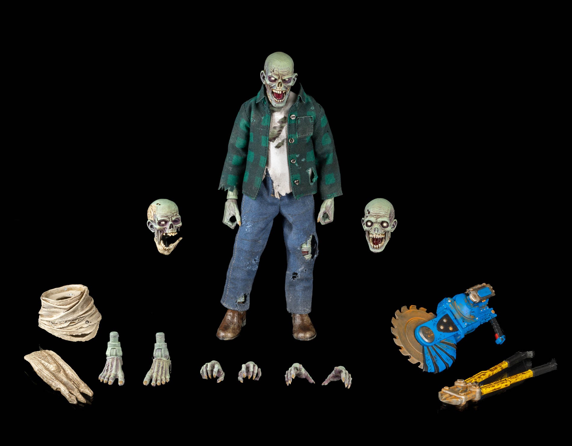 Four Horsemen Studios: Graveyard Zombies Male Worker Zombie Action Figure (Preorder)
