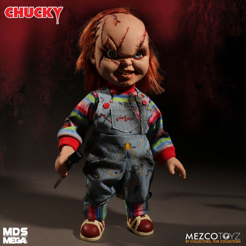 Bride of Chucky Mezco Designer Series Mega Scale Talking Chucky
