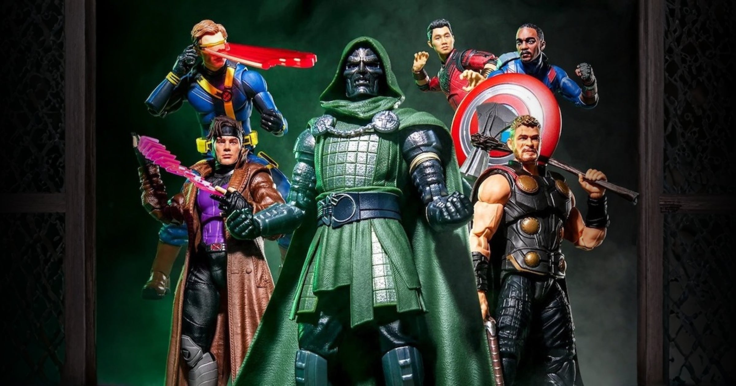 Avengers: Doomsday Marvel Legends Wave 1 — all six 6-inch action figures