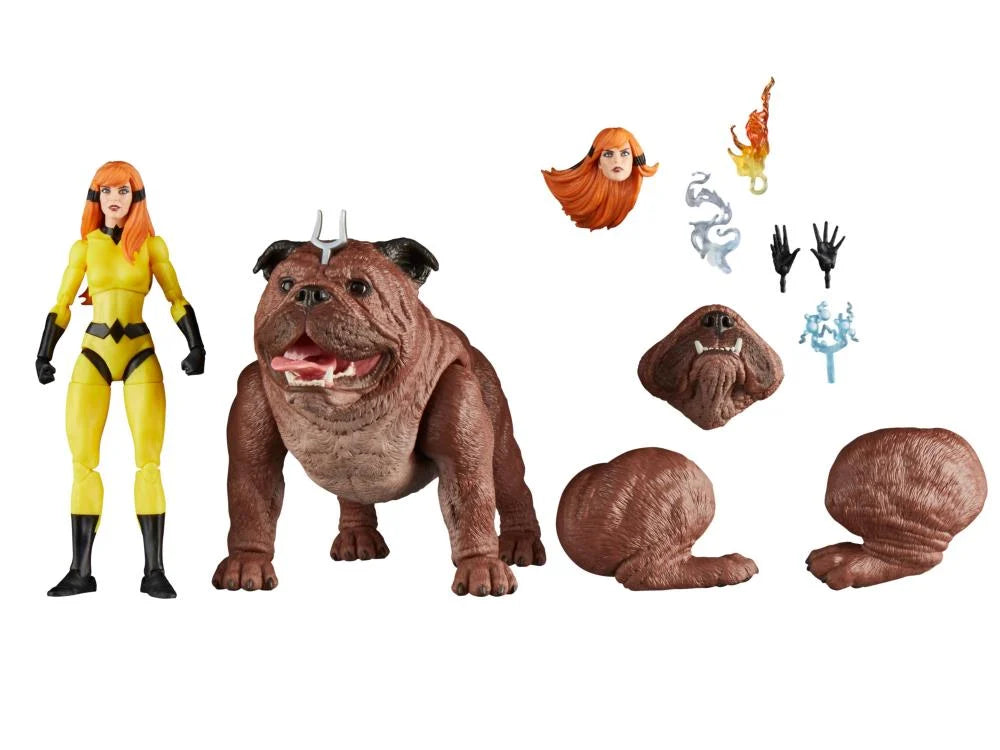 Lockjaw and Marvel's Crystal Figure 2-Pack Inhumans Marvel Legends