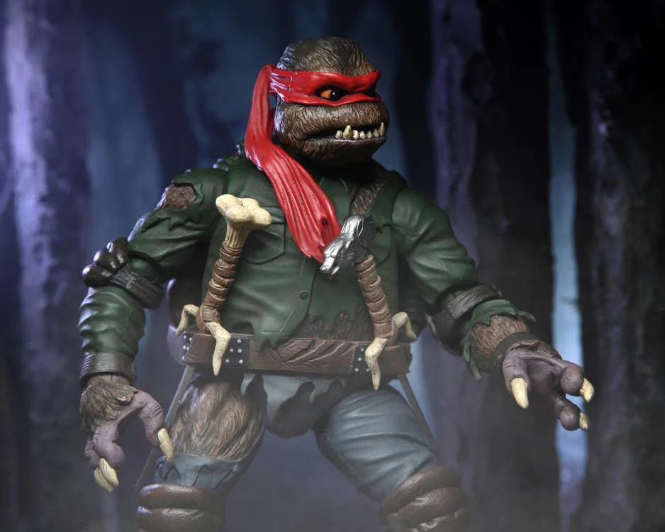 Universal Monsters x Teenage Mutant Ninja Turtles Ultimate Raphael as Wolfman Action Figure