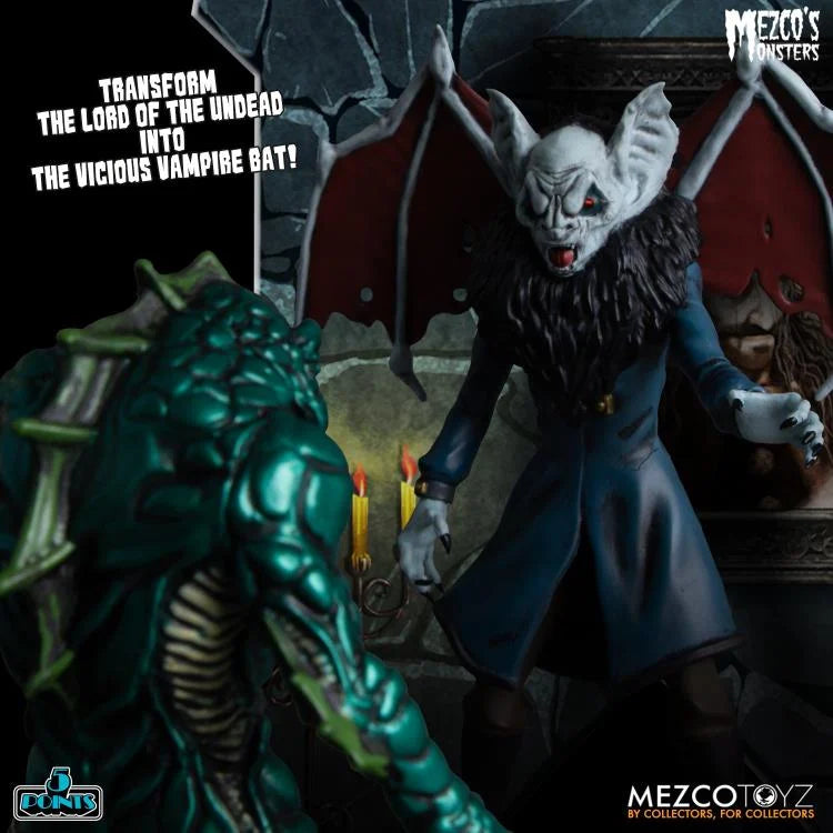 Mezco's Monsters 5 Points - Tower of Fear Deluxe Boxed Set