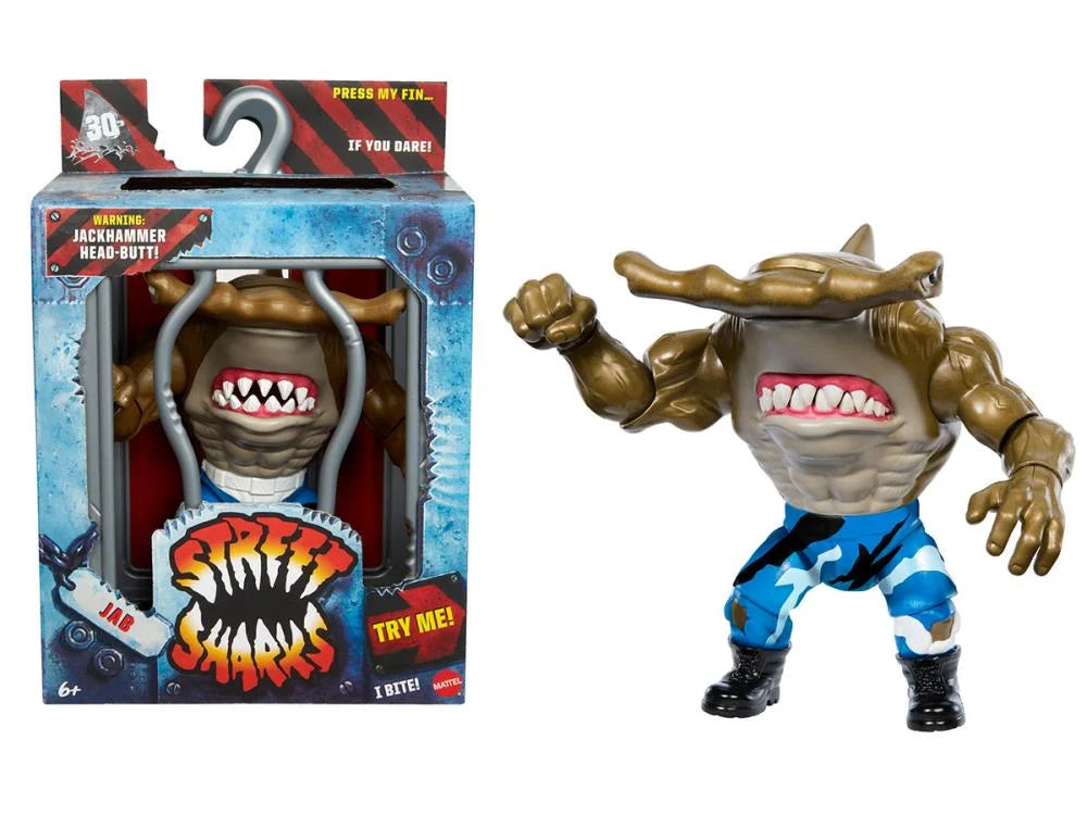 Street Sharks 30th Anniversary - Jab Figure