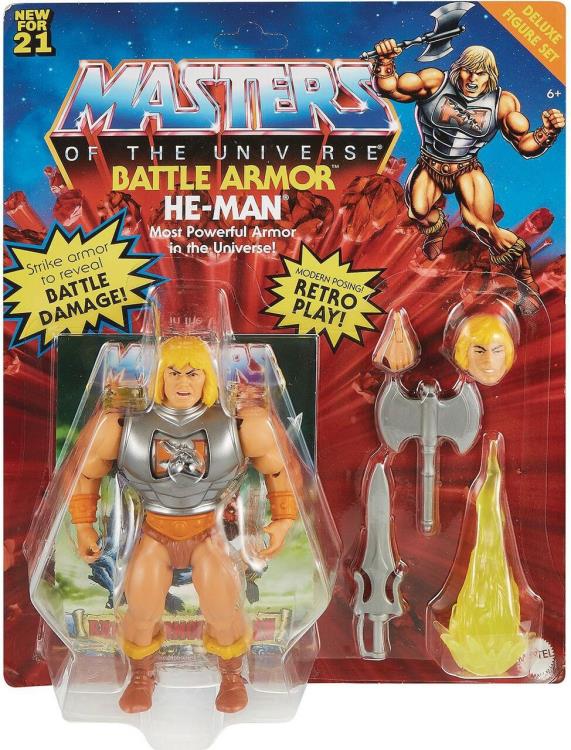 Masters of the Universe: Origins - Deluxe Battle Armor He-Man