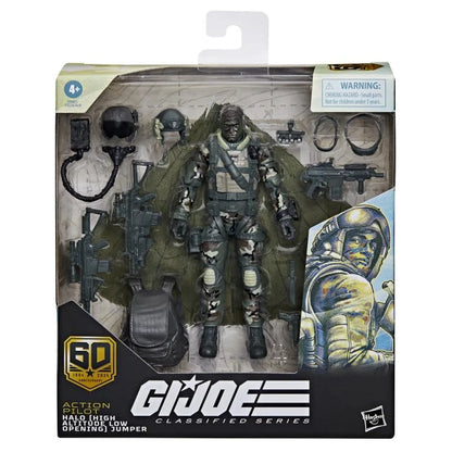 Action Pilot Halo Jumper Deluxe Figure G.I. Joe 60th Anniversary Classified Series