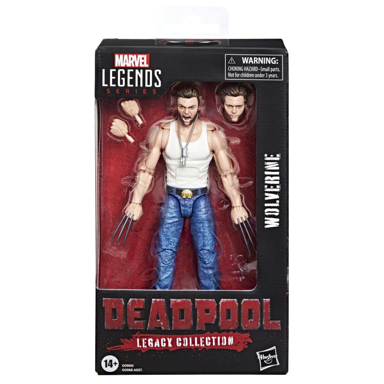 Wolverine Marvel Legends Deadpool Legacy Collection Action Figure