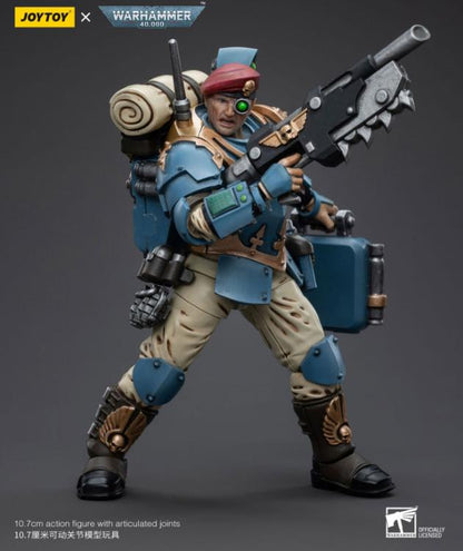 JOYTOY Warhammer 40k - Astra Militarum Tempestus Scions Command Squad 55th Kappic Eagles Medic