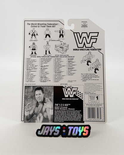 1-2-3 Kid WWF Series 11 1994 Hasbro Carded Action Figure - view 4