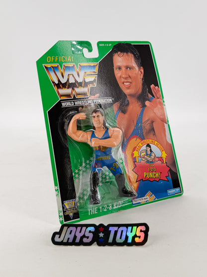 1-2-3 Kid WWF Series 11 1994 Hasbro Carded Action Figure - view 6
