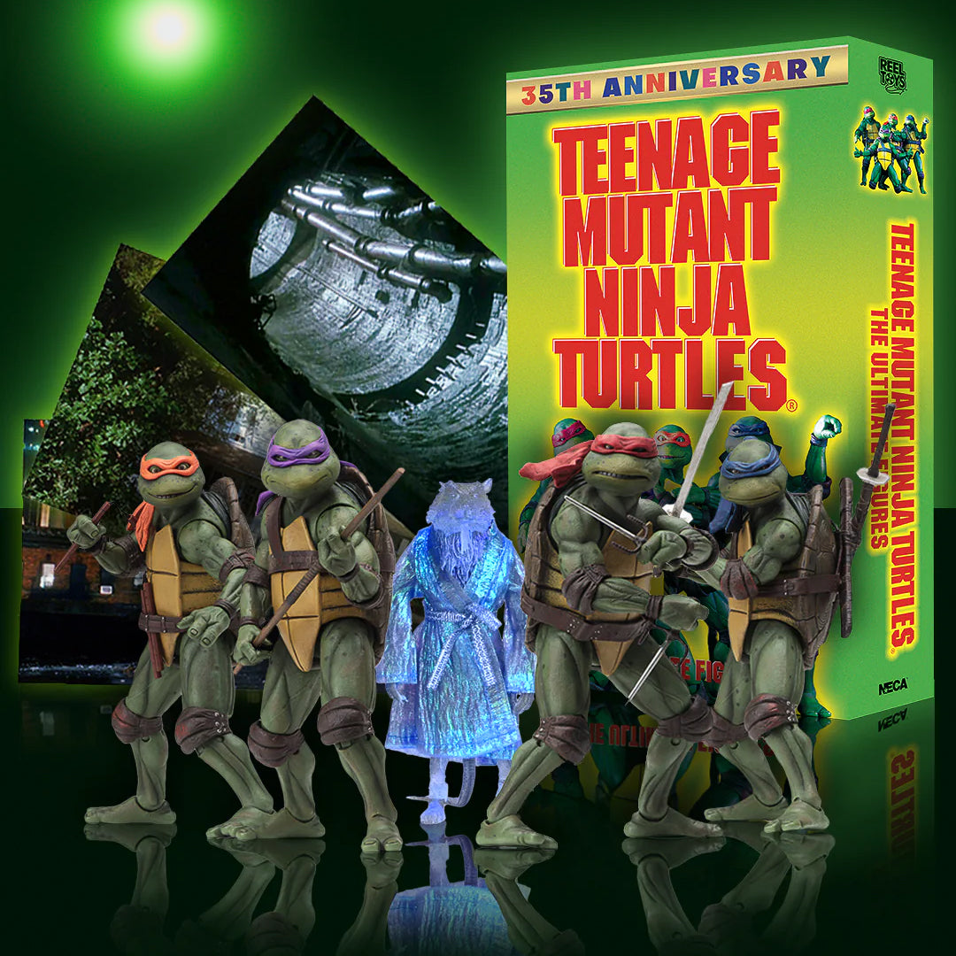 Teenage Mutant Ninja Turtles (1990 Movie) NECA Ultimate - 35th Anniversary 7" Scale Action Figure 5-Pack