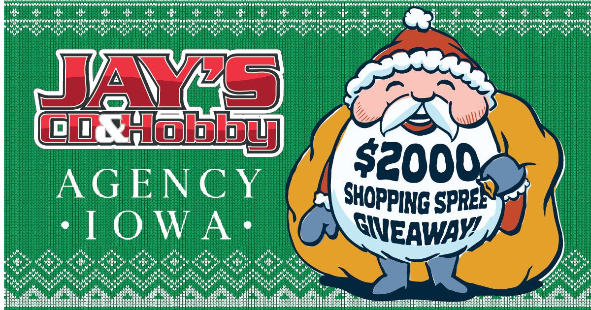 Jays CD And Hobby Agency Iowa $2000 Shopping Spree Giveaway 