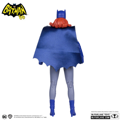 Retro Blue/Grey Batgirl Figure Batman Classic TV Series McFarlane