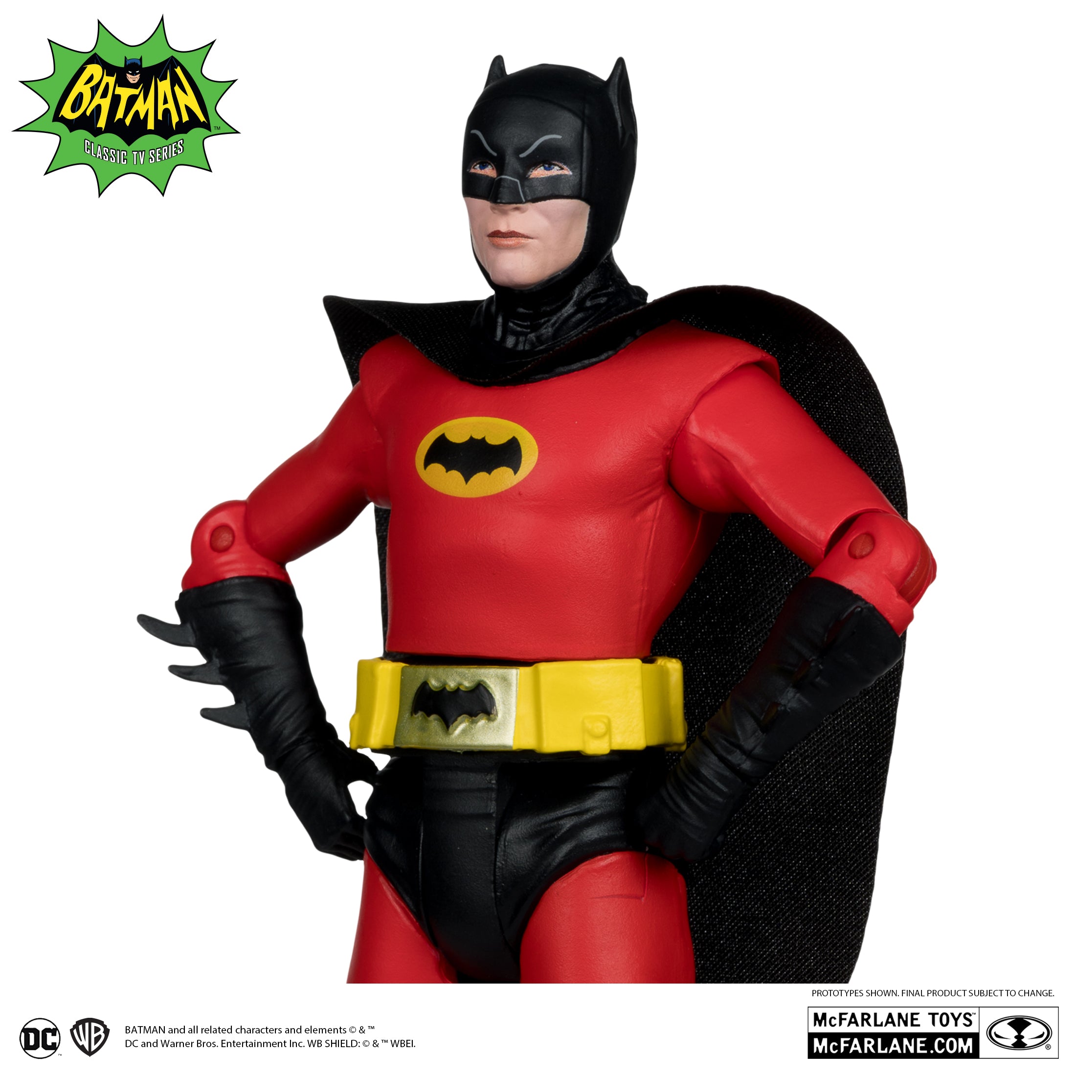 Retro Movie Poster Batman Figure Batman Classic TV Series McFarlane